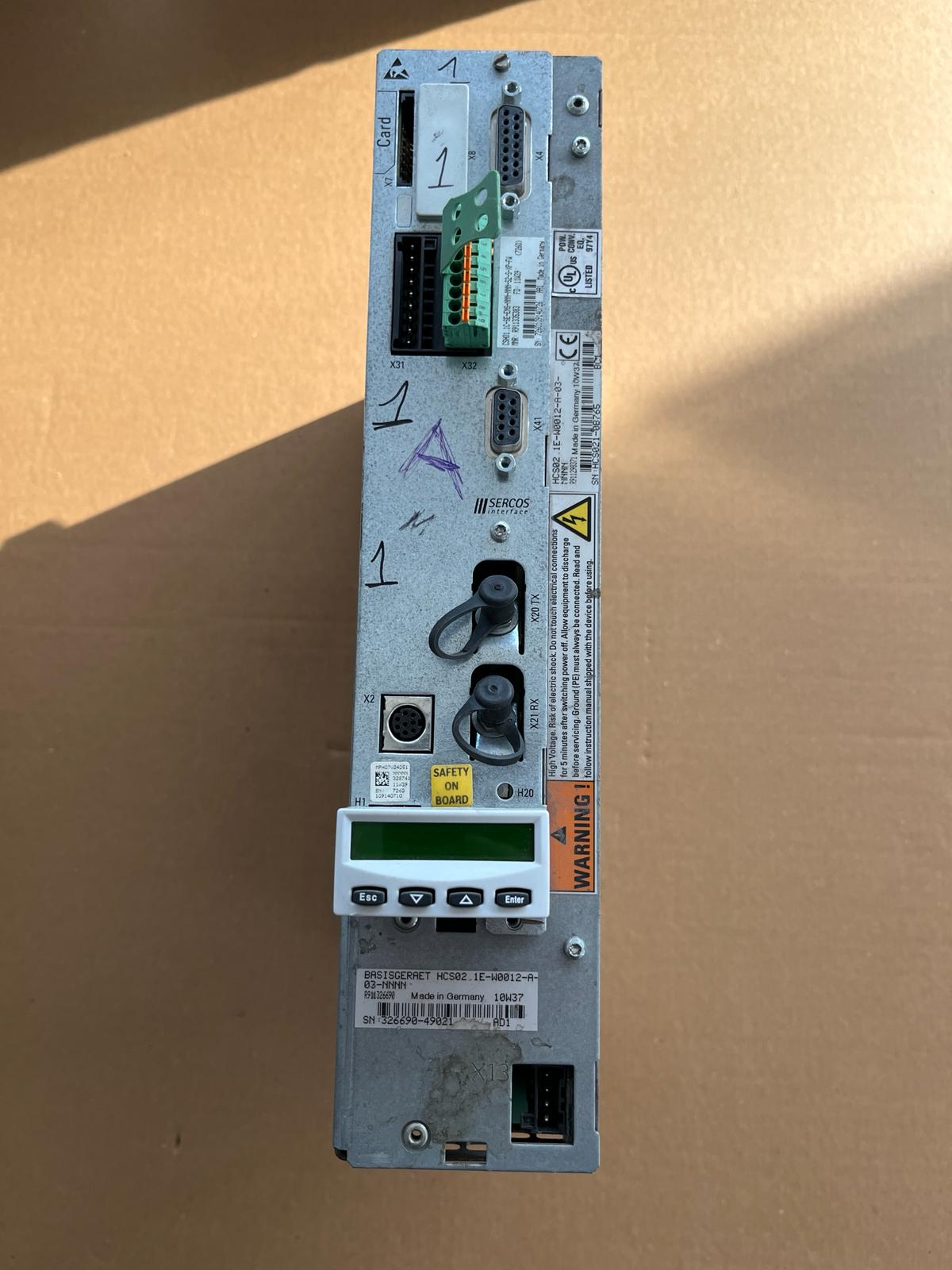 REXROTH HCS02. 1E-W0012 SÜRÜCÜ 